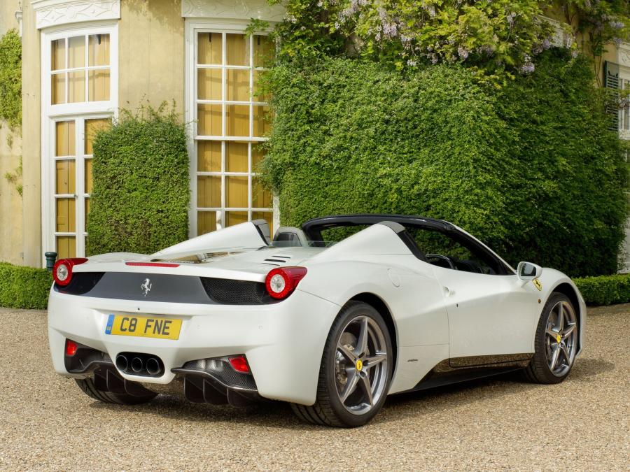  Ferrari 458 Spider Tailor Made 2013 года  (UK) (фото 3 из 3)